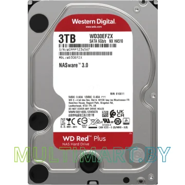 Жесткий диск WD Red Plus 3TB (WD30EFZX)